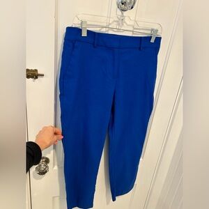 LOFT Vibrant Blue Riviera Slim Women's Trousers